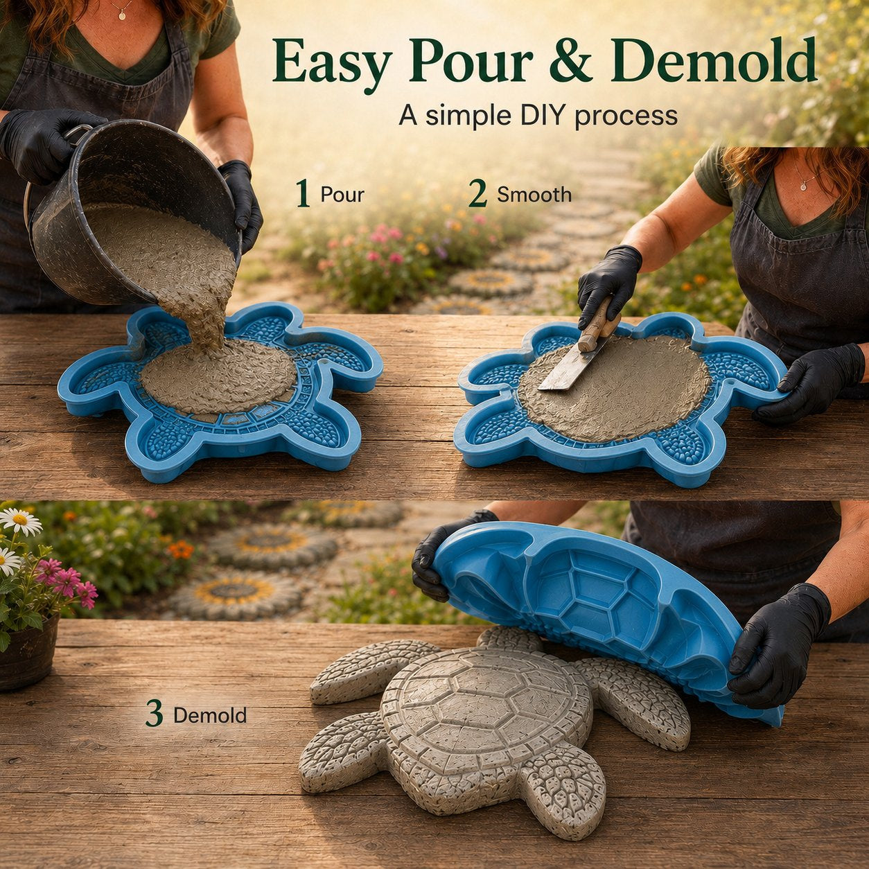 💥Last-Day Sale - Ocean Garden Art Mold