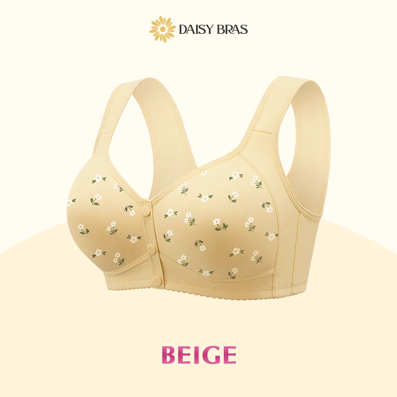 Daisy Bra - LAST DAY 80% OFF - Comfortable & Convenient Front Button Bra