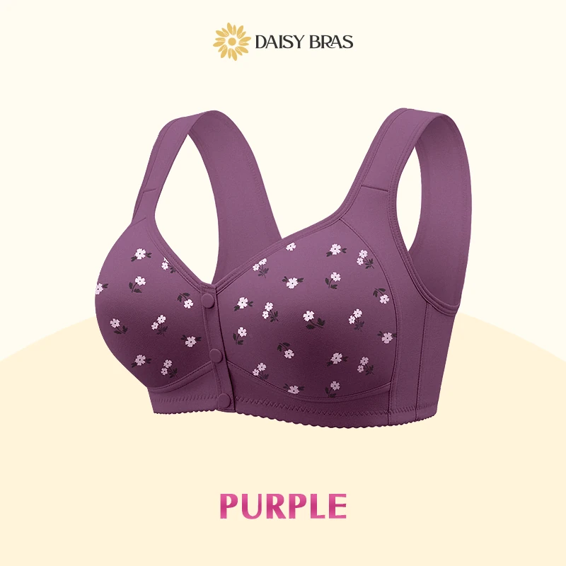 Daisy Bra - LAST DAY 80% OFF - Comfortable & Convenient Front Button Bra