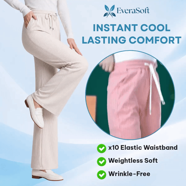 EveraSoft - LAST DAY 70% OFF - Women's Ultra Soft Perfect Drape Pull-On Pants