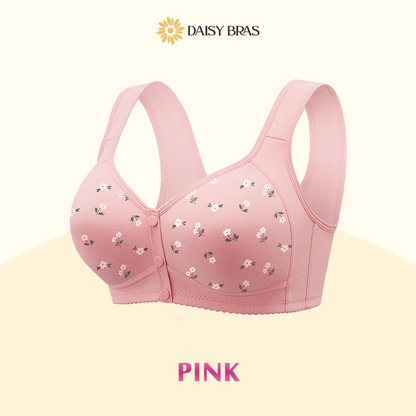 Daisy Bra - LAST DAY 80% OFF - Comfortable & Convenient Front Button Bra