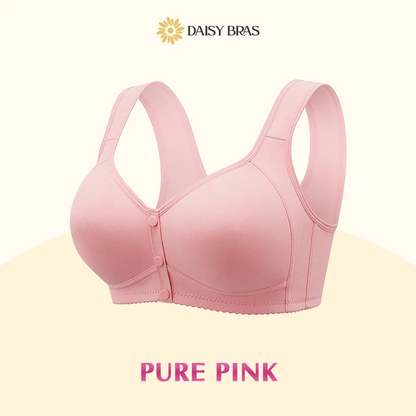 Daisy Bra - LAST DAY 80% OFF - Comfortable & Convenient Front Button Bra