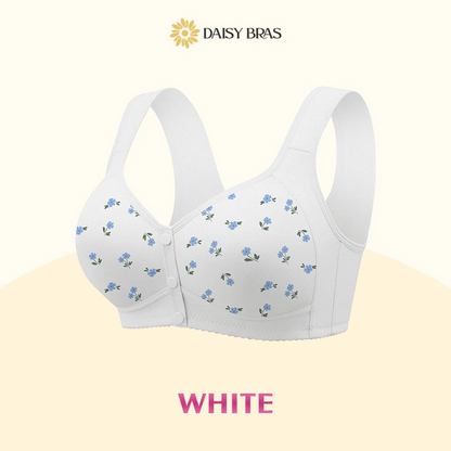 Daisy Bra - LAST DAY 80% OFF - Comfortable & Convenient Front Button Bra