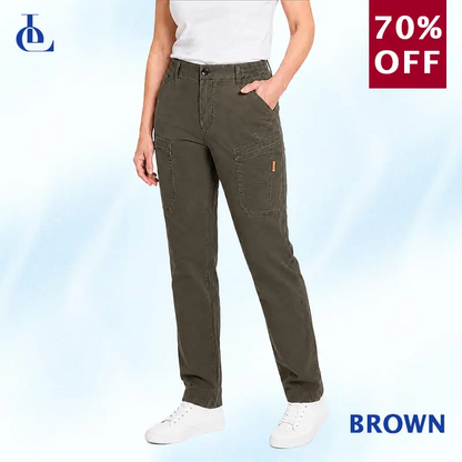 EverLite - 70% OFF – Women’s Stretch-Waist 6-Pocket Comfort Pants