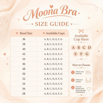 Moona Bra - Front Closure Breathable Bra for Seniors