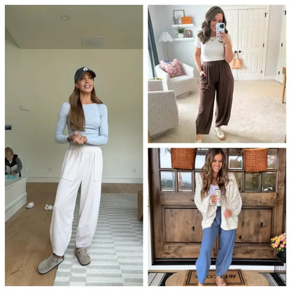 EaseWide™ Relaxed Wide-Leg Pants