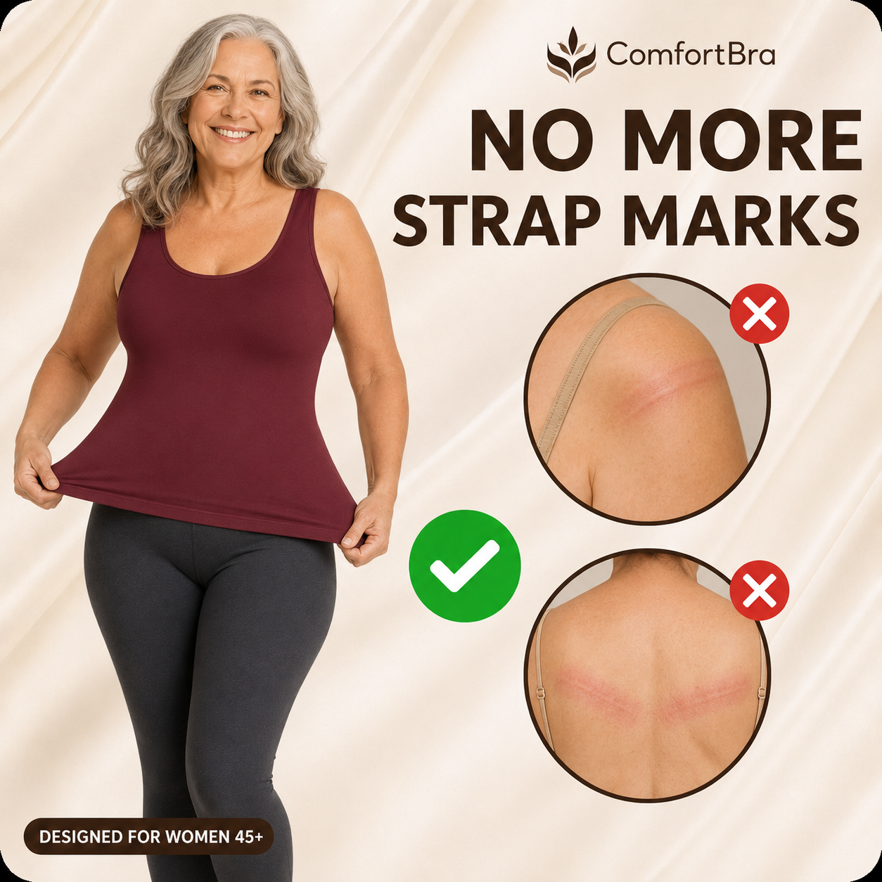 ComfortBra - CloudCore Built-In Comfort Bra Tanktop