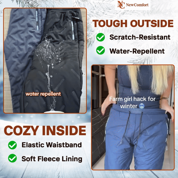 NewComfort - Fleece-Lined Waterproof Pants