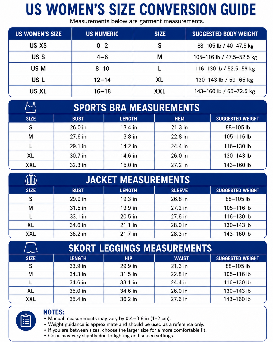 LunaFlex™ 3-Piece Active Set