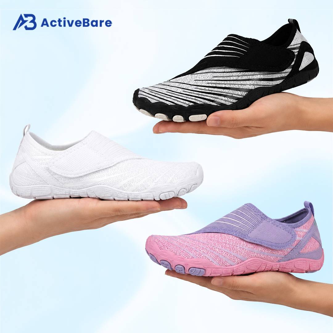 ActiveBare - Wide Toe Box Waterproof Barefoot Shoes For Seniors