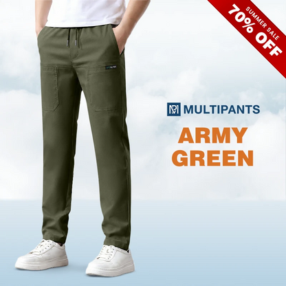 MultiPants - 70% OFF - High Stretch Multi-pocket Durable Cargo Pants