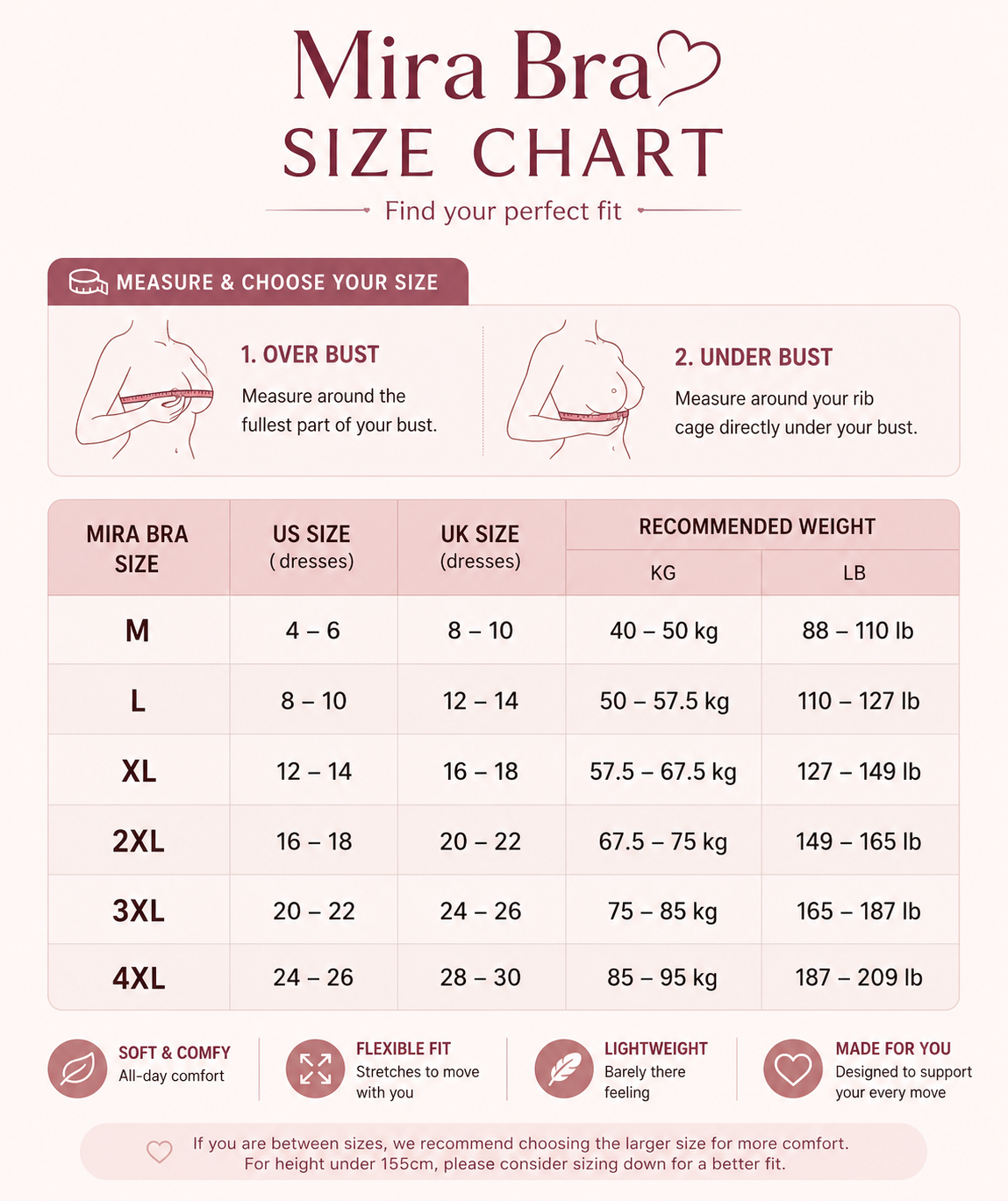 Mira Bra - LAST DAY 70% OFF |  Comfortable Powerful Lifting & Shaping Bra