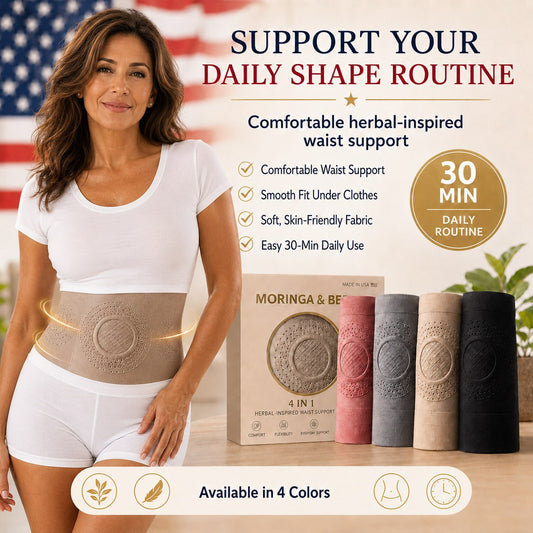 🛡️2026 Moringa & Berberine 4-in-1 Micro-Particle Shaping & Fat Burning Shorts
