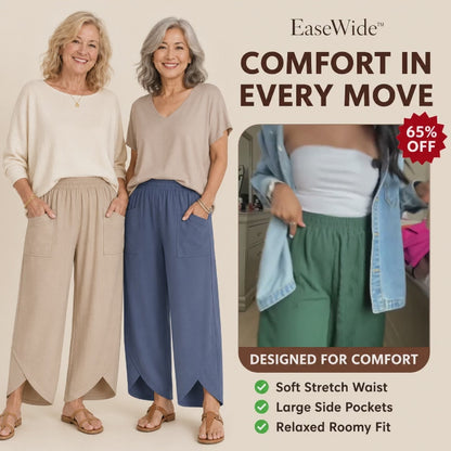 EaseWide™ Relaxed Wide-Leg Pants