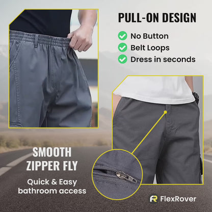FlexRover - LAST DAY 70% OFF - Ultra Comfort Flex Fit Durable Cargo Pants