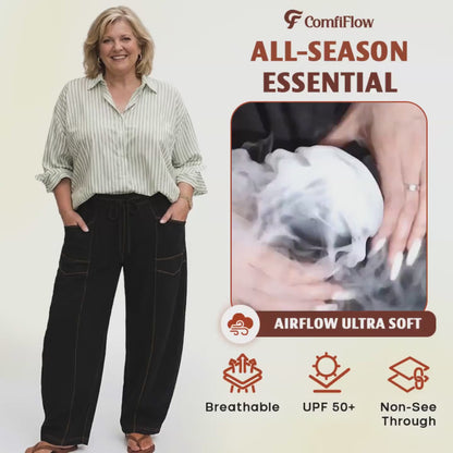 ComfiFlow - Women's Lightweight Soft Barrel Pants