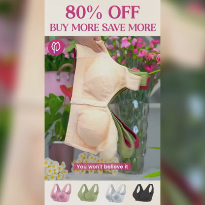 Posy Bra - Comfortable Front Closure Cotton Shaping Bra for Seniors