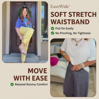 EaseWide™ Relaxed Wide-Leg Pants