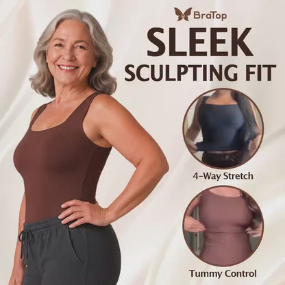 BraTop - ThermaCore Built-In Comfort Bra Tanktop