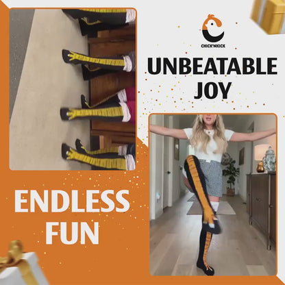 Chick'nKick - Funny Chicken Leg Socks