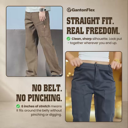 GantonFlex - Men's 6-Pocket Classic Straight Fit Jeans