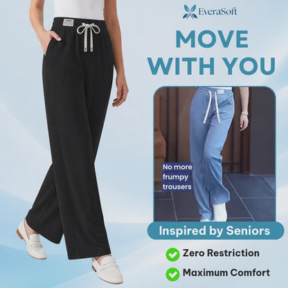 EveraSoft - LAST DAY 70% OFF - Women's Ultra Soft Perfect Drape Pull-On Pants