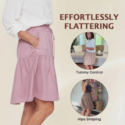 Women's Lightweight Stretch Comfy Flowy Shorts Skort
