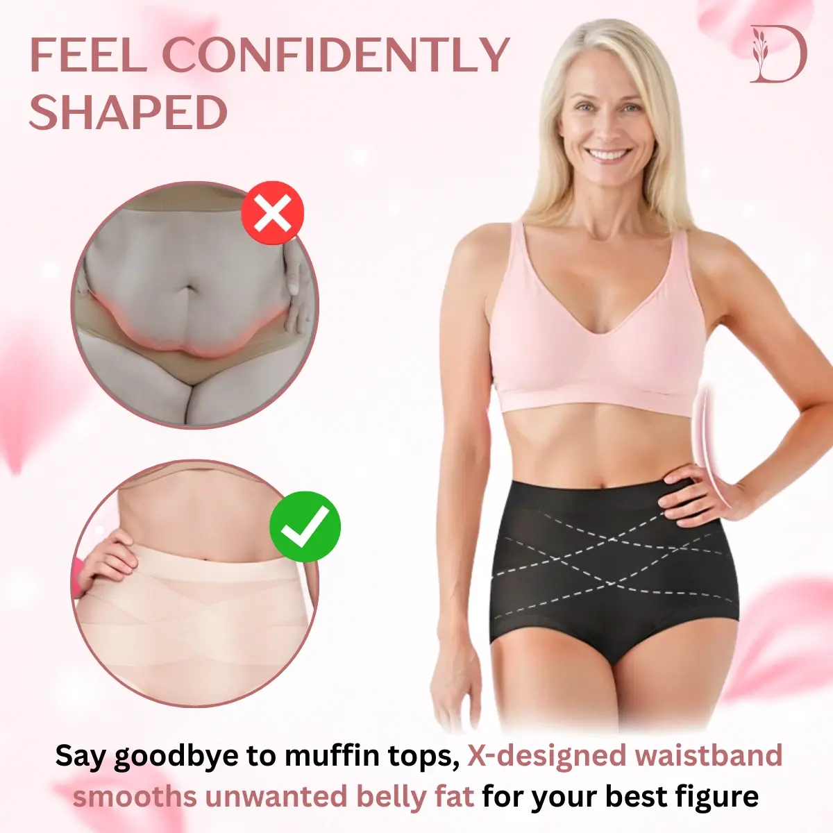 DoveCharm - Ultimate Comfort Leakproof and Shaping Panties