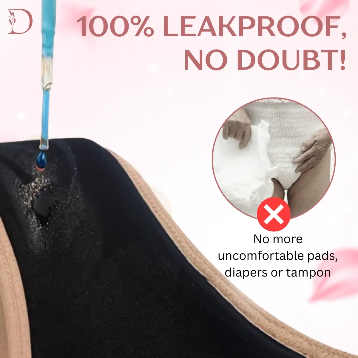 DoveCharm - Ultimate Comfort Leakproof and Shaping Panties