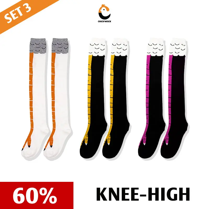 Chick'nKick - Funny Chicken Leg Socks