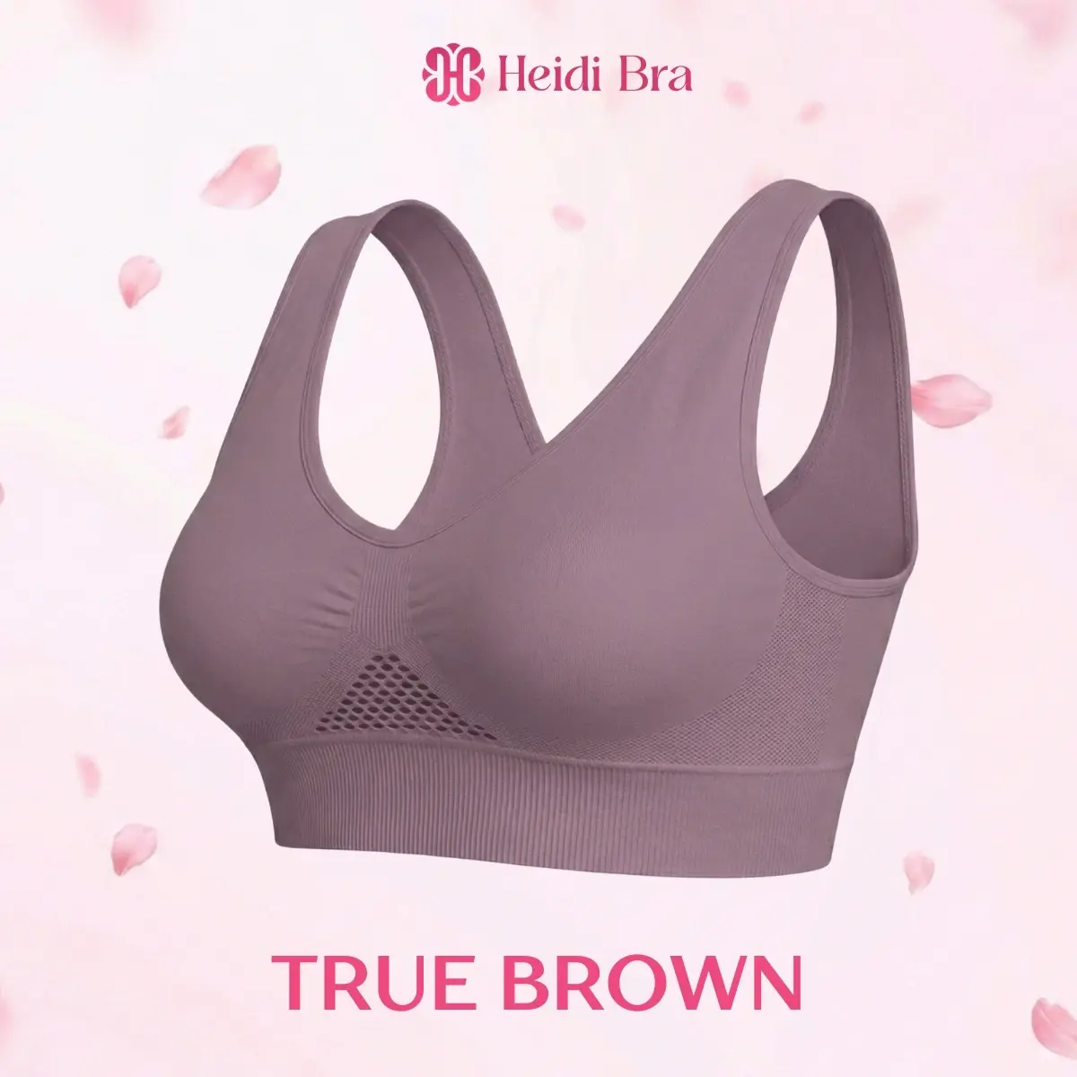 Heidi Bra - LAST DAY 70% OFF - Pure Cotton Buttonless Comfy Lifting Bra