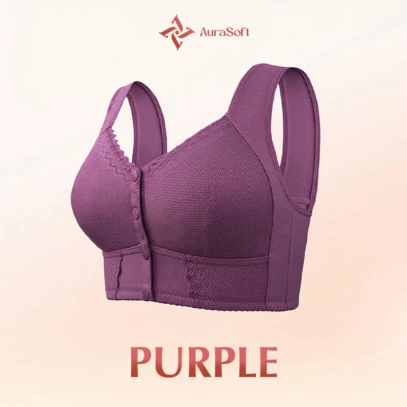 AuraSoft - LAST DAY SALE 70% OFF - Front Closure Breathable Bra for Seniors