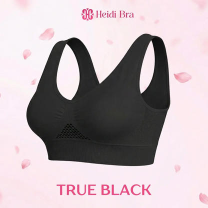 Heidi Bra - LAST DAY 70% OFF - Pure Cotton Buttonless Comfy Lifting Bra