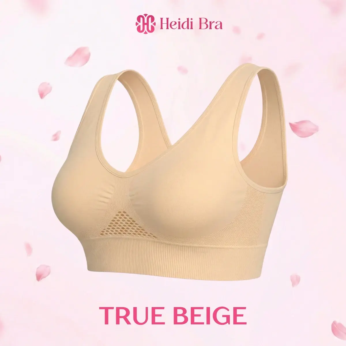 Heidi Bra - LAST DAY 70% OFF - Pure Cotton Buttonless Comfy Lifting Bra
