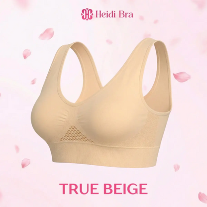 Heidi Bra - LAST DAY 70% OFF - Pure Cotton Buttonless Comfy Lifting Bra