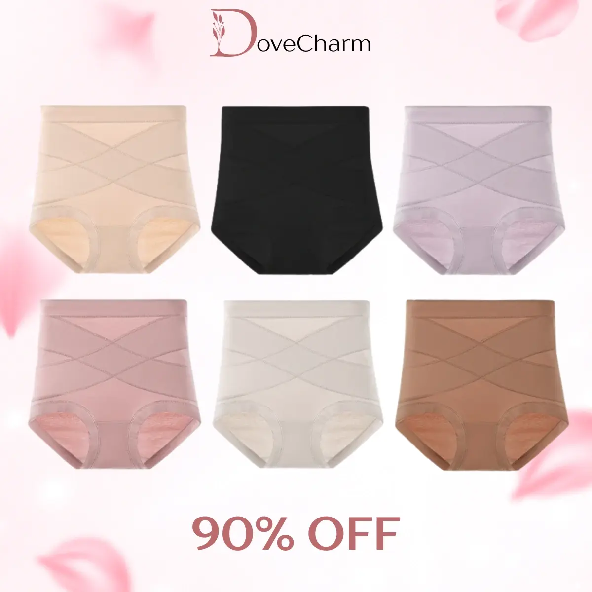 DoveCharm - Ultimate Comfort Leakproof and Shaping Panties