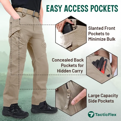 TacticFlex - LAST DAY 70% OFF - Tactical Waterproof Pants