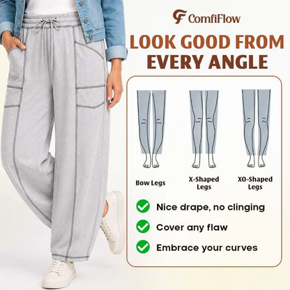 ComfiFlow - Women's Lightweight Soft Barrel Pants