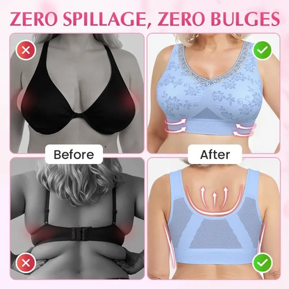Heidi Bra - LAST DAY 70% OFF - Pure Cotton Buttonless Comfy Lifting Bra