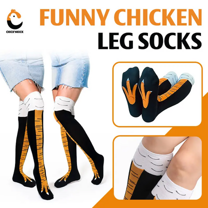 Chick'nKick - Funny Chicken Leg Socks