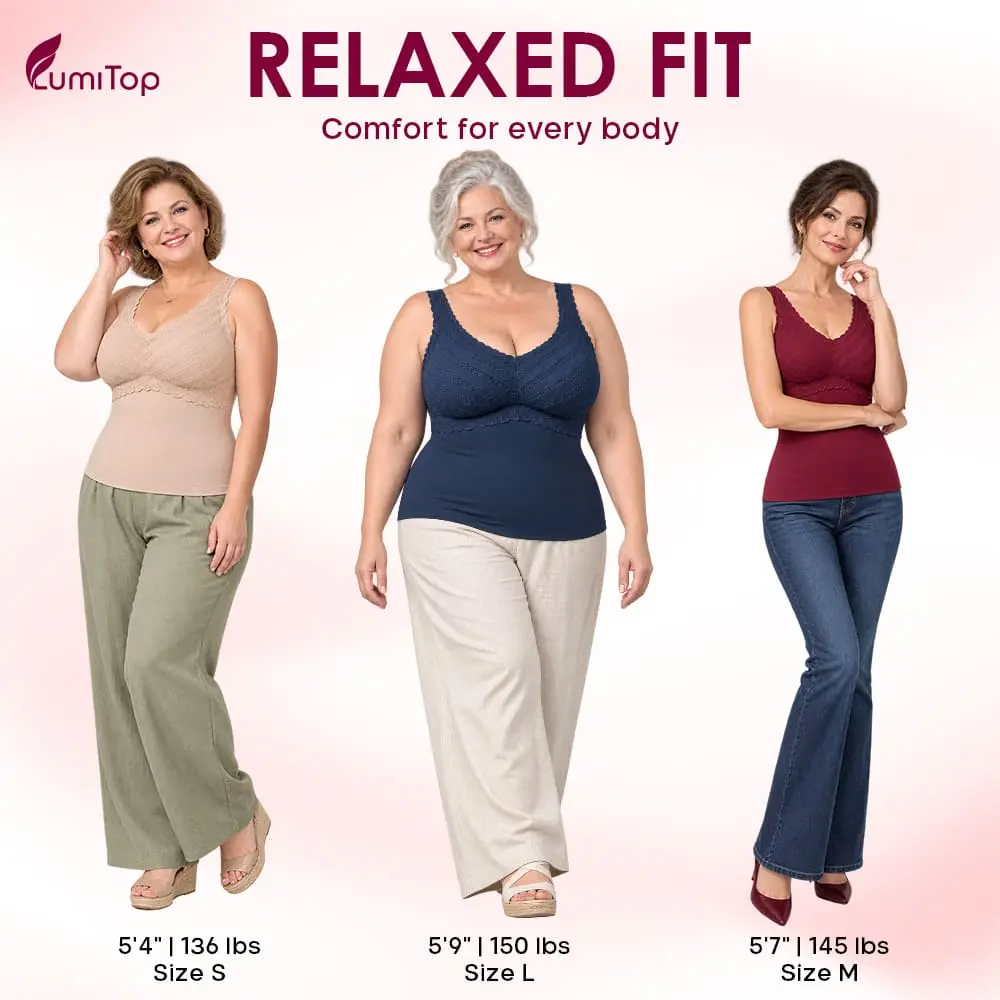 LumiTop - The Stay-Warm, Bra-Free Tank Top
