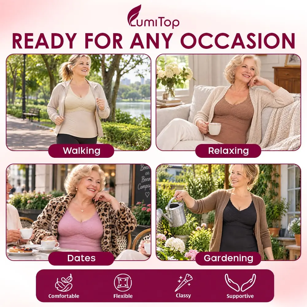 LumiTop - The Stay-Warm, Bra-Free Tank Top