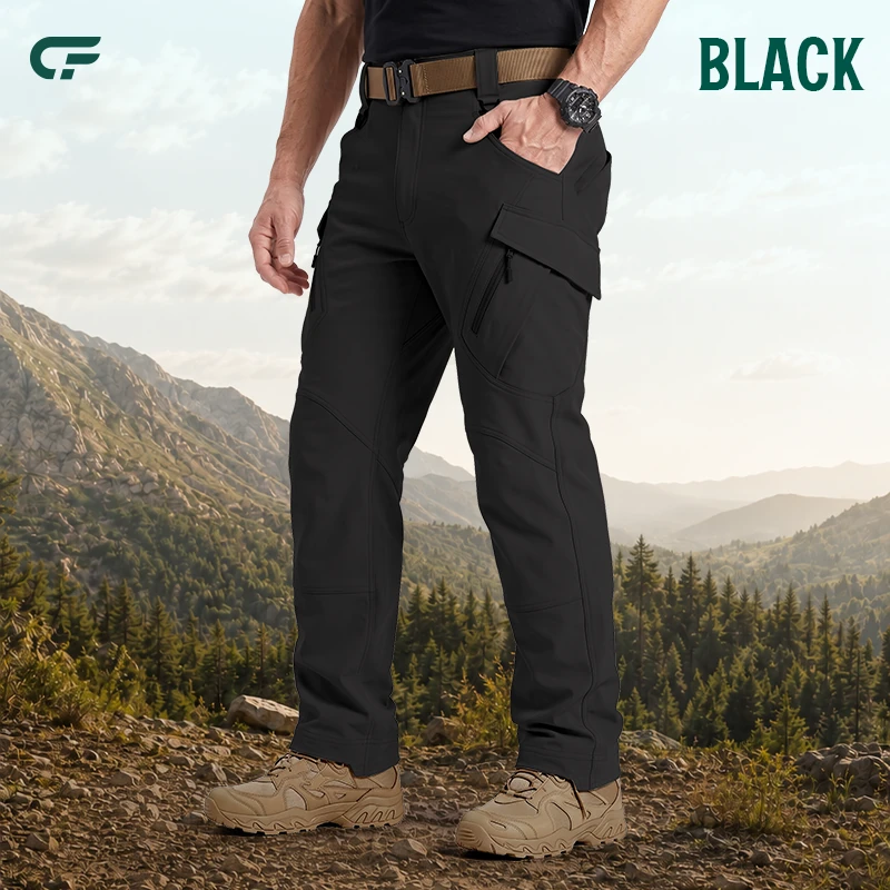 FlexCamo - Men's 9-Pocket Straight Fit Tactical Waterproof Pants