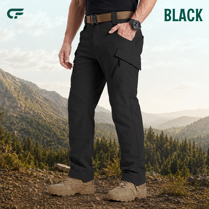 FlexCamo - Men's 9-Pocket Straight Fit Tactical Waterproof Pants