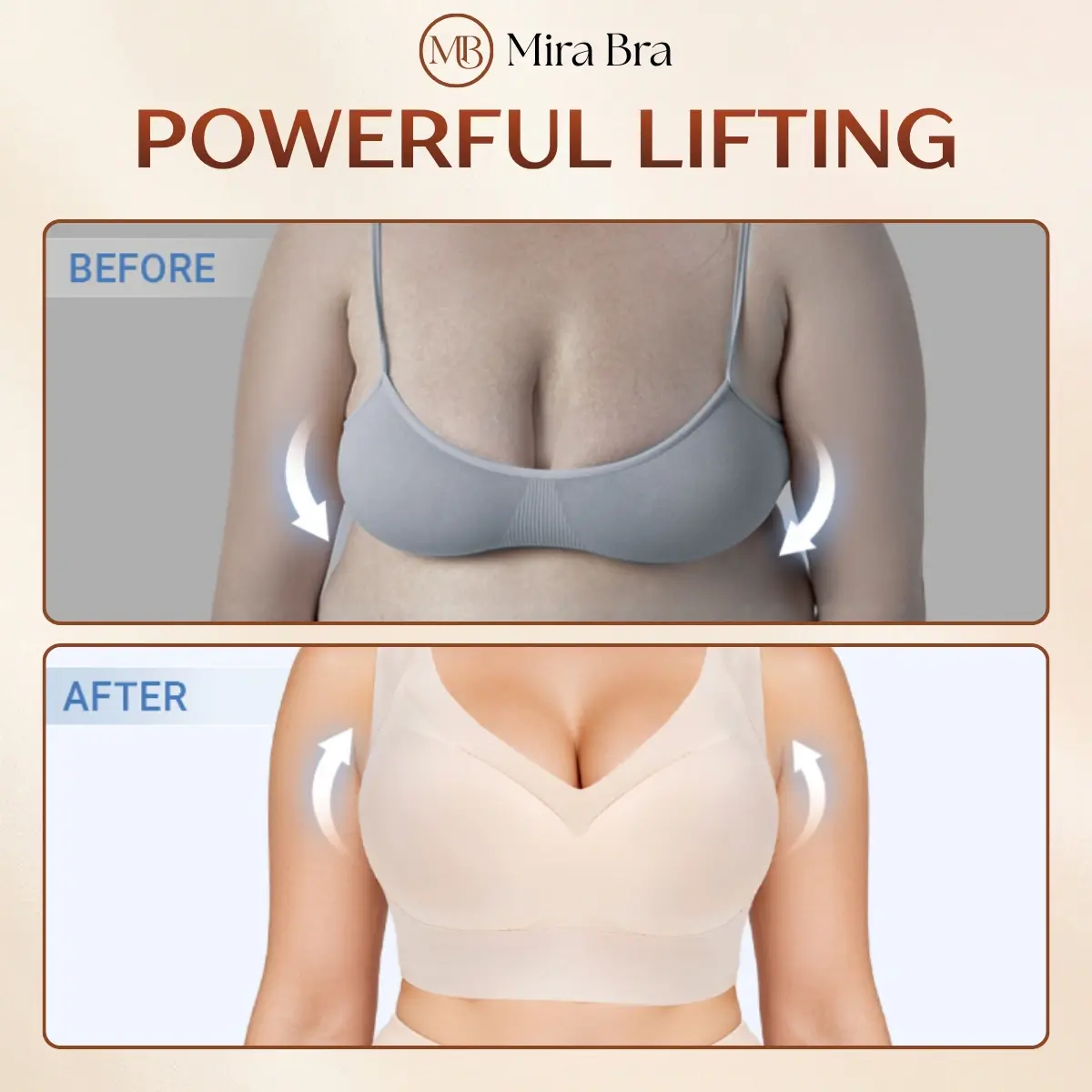 Mira Bra - LAST DAY 70% OFF |  Comfortable Powerful Lifting & Shaping Bra