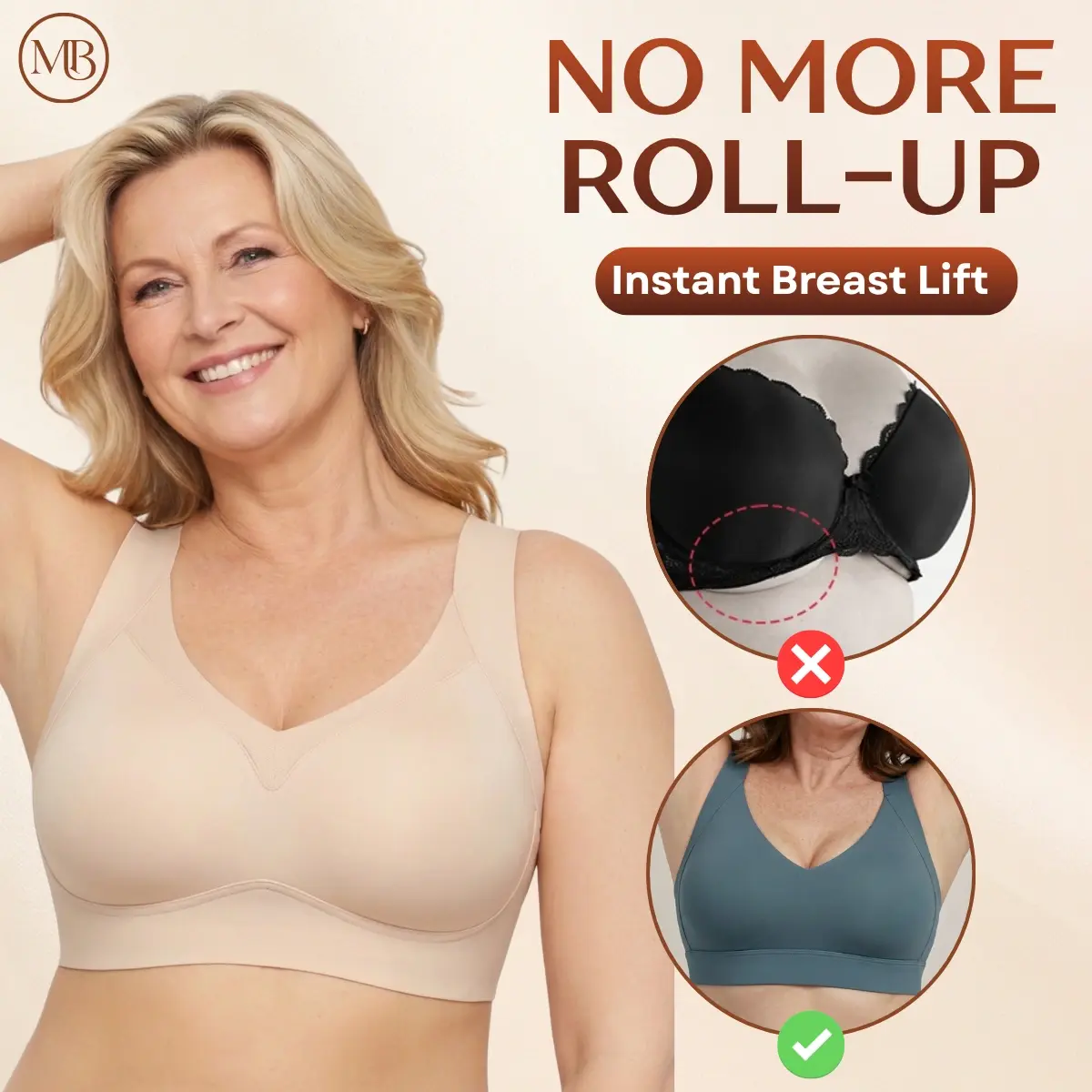 Mira Bra - LAST DAY 70% OFF |  Comfortable Powerful Lifting & Shaping Bra