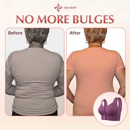 AuraSoft - LAST DAY SALE 70% OFF - Front Closure Breathable Bra for Seniors