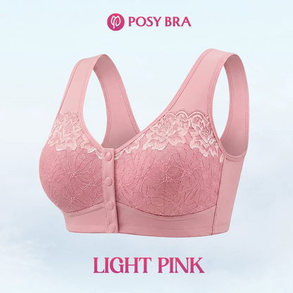 Posy Bra - Comfortable Front Closure Cotton Shaping Bra for Seniors