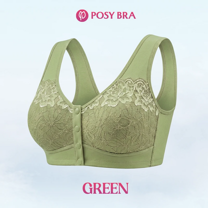 Posy Bra - Comfortable Front Closure Cotton Shaping Bra for Seniors