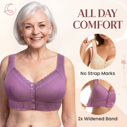Moona Bra - Front Closure Breathable Bra for Seniors